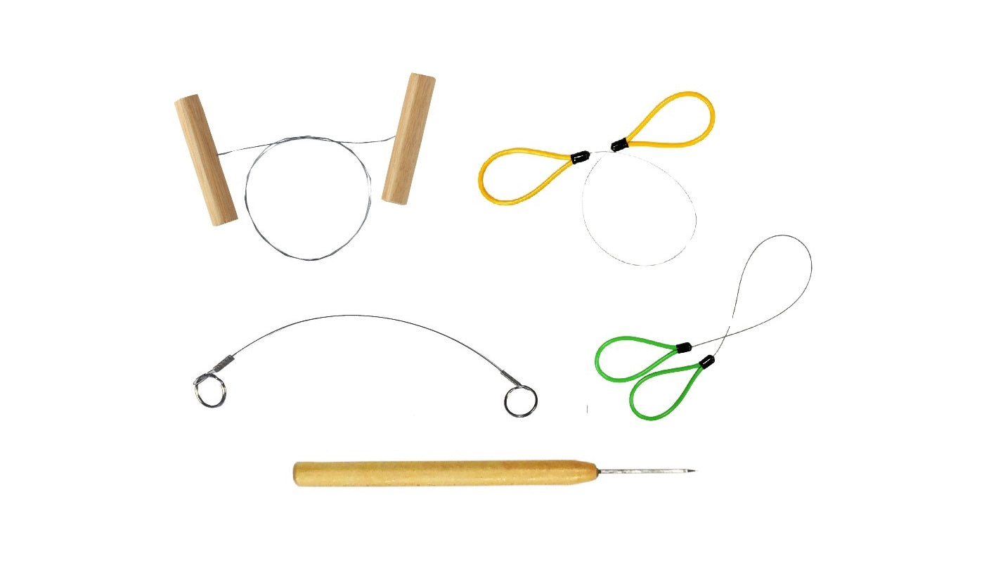 Fils à couper et aiguilles de potier