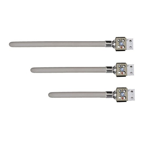 Cannes pyrométriques, thermocouples