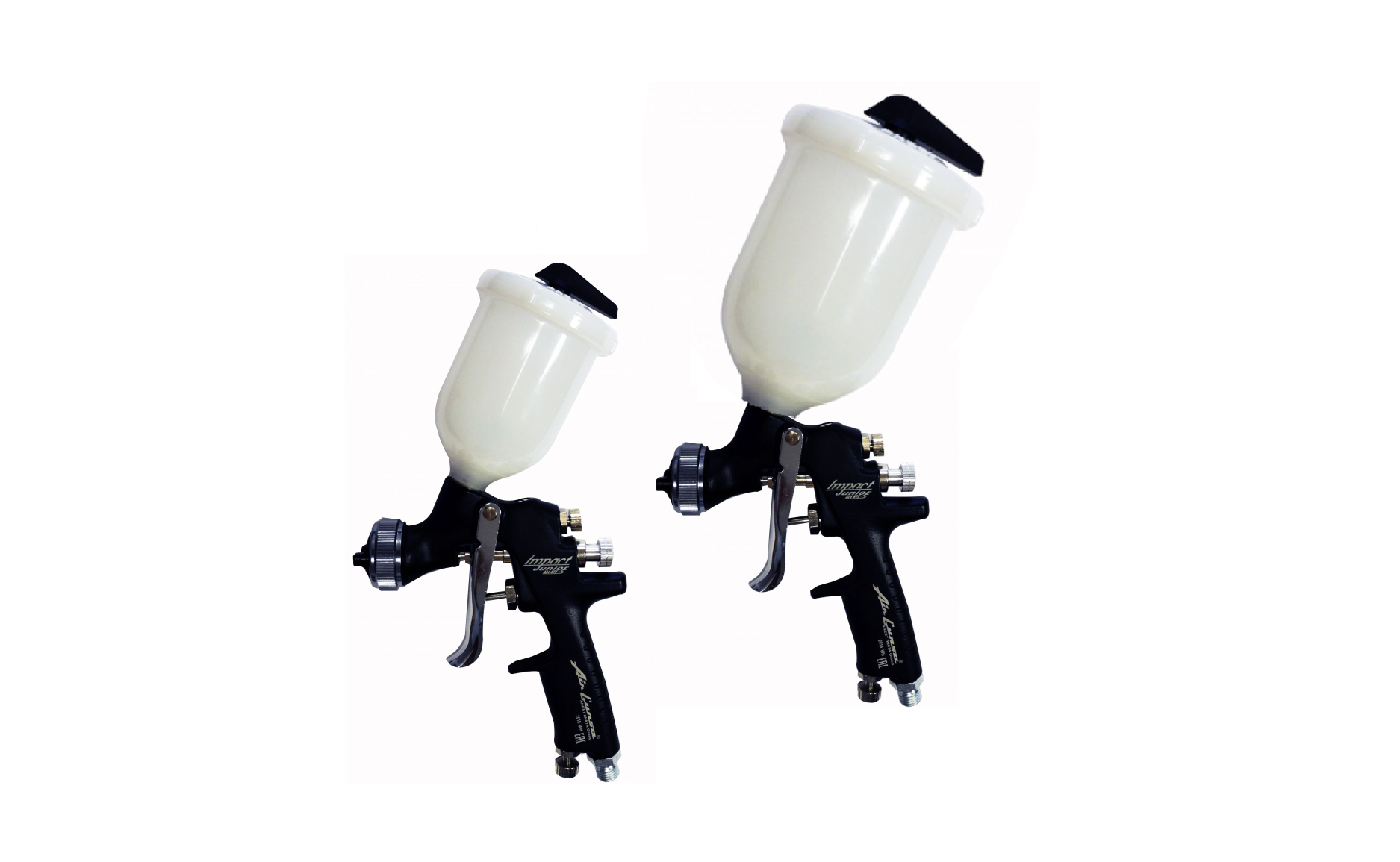 Pistolets d'émaillage