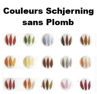 Couleurs Schjerning sans plomb