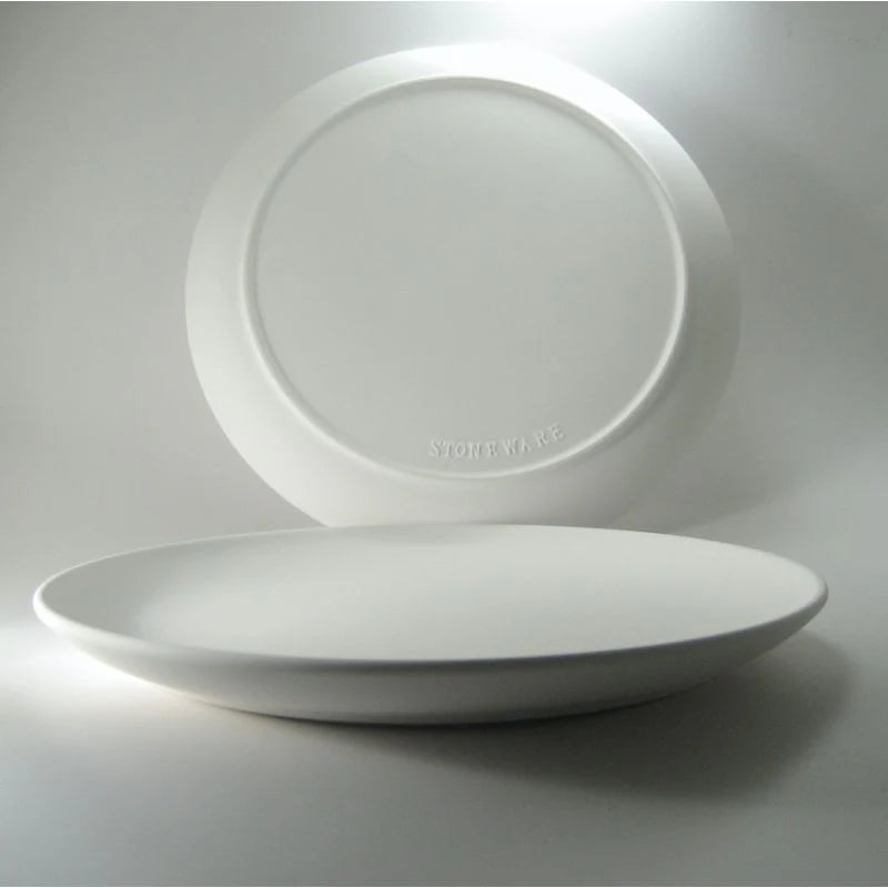 Biscuit de grès - assiette 25cm
