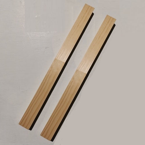 Baguettes en bois (vendues par 2)