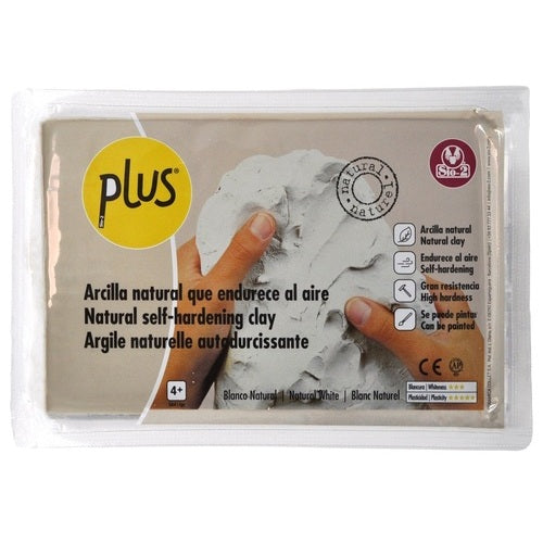 Argile naturelle autodurcissante SIO2 blanche