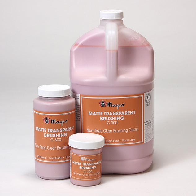 Email Mayco transparent mat C-300 - 1000°C - 1040°C