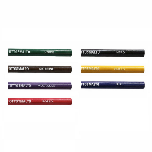 Crayons sous émail