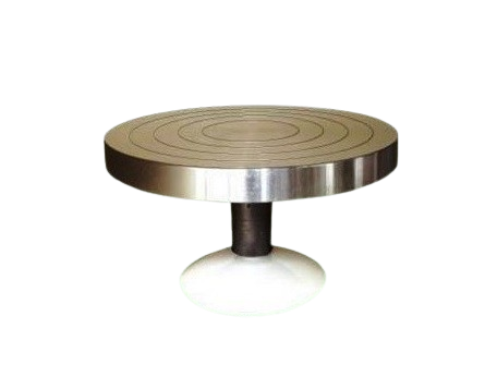 Tournette aluminium sur pied Ø300mm - E13F2