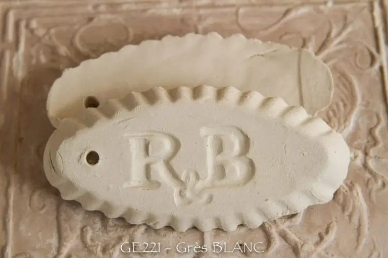 Grès blanc lisse Raoult & Beck GE221