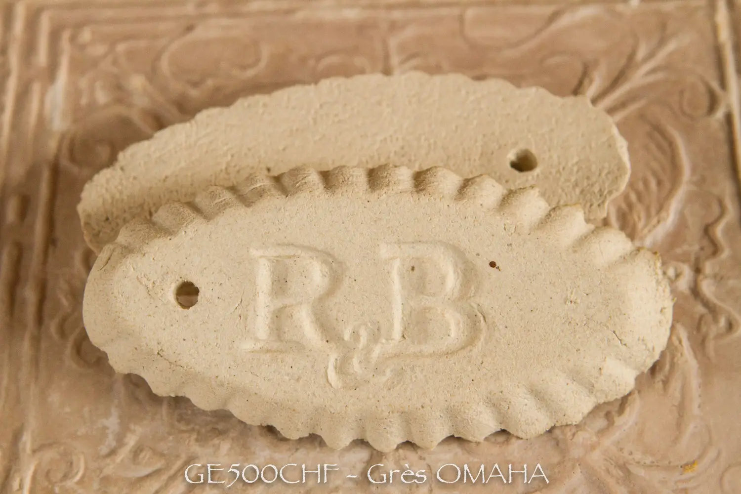 Grès blanc Omaha Raoult & Beck GE500CHF chamotte 0 à 0.5mm
