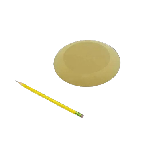 Moule bois assiette bords arrondis Ø24.1cm