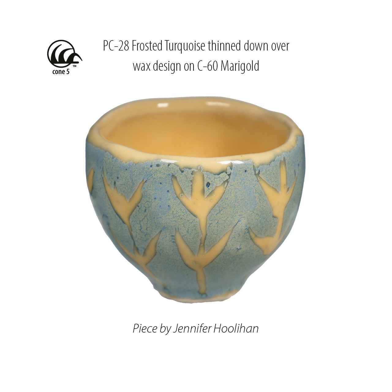 Email grès Potter's Choice Frosted Turquoise - PC28 - 472ML