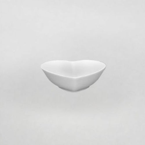 Mini bol coeur - Biscuit de faïence