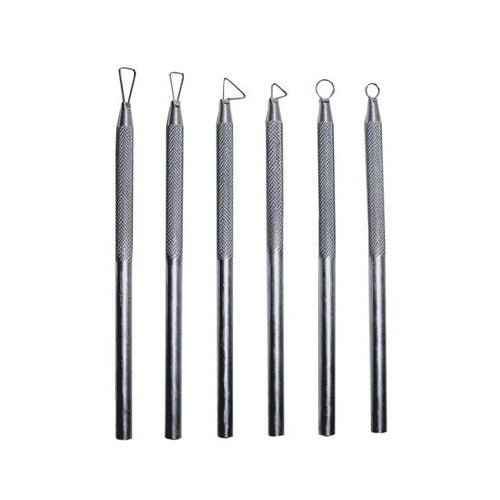Kit de 6 mini-mirettes alu