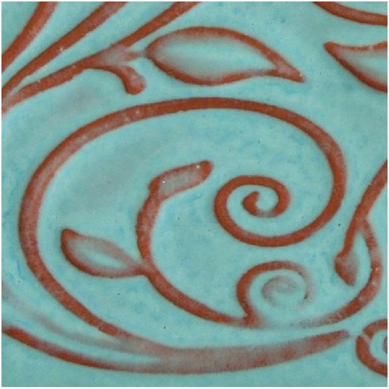 Email Amaco Opalescent faïence - Bleu azur - O20 - 472 ML