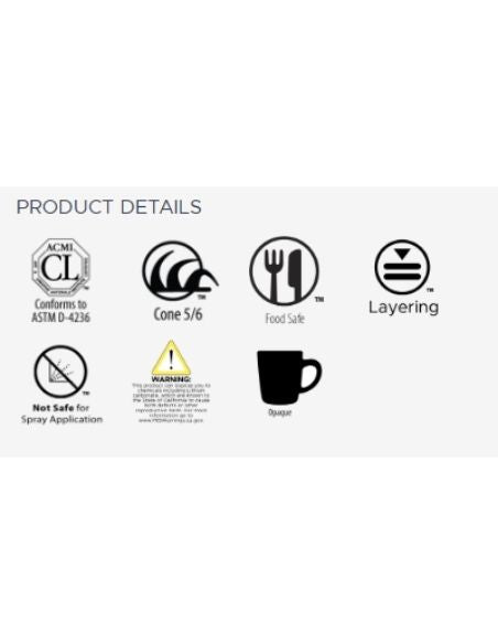 Email grès Potter's Choice Black Aventurine - PC65 - 472ML