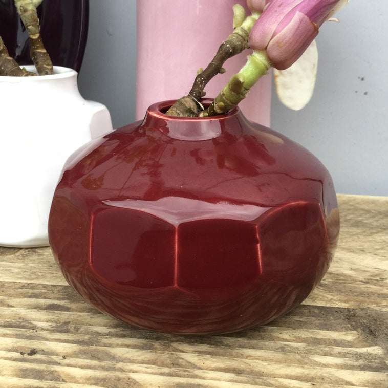 Email faïence BOTZ - Cerise rouge - 9559
