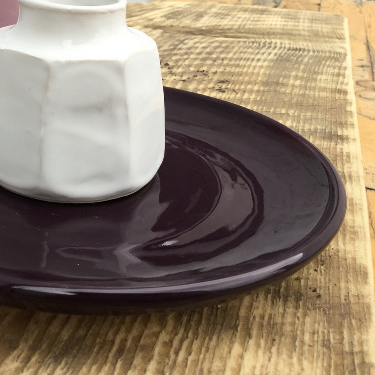 Email faïence BOTZ - Aubergine - 9562