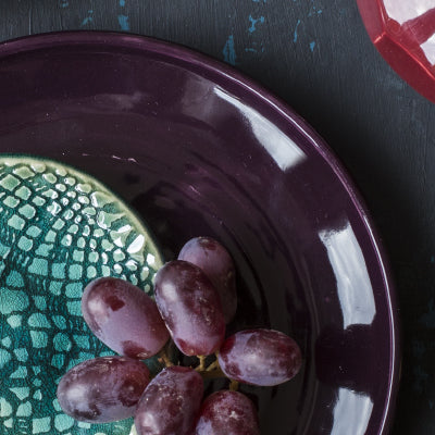 Email faïence BOTZ - Aubergine - 9562