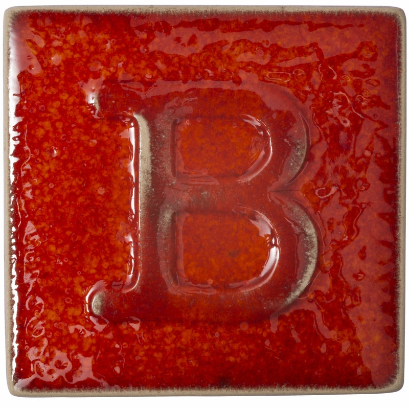 Email faïence BOTZ - Rouge corail - 9607