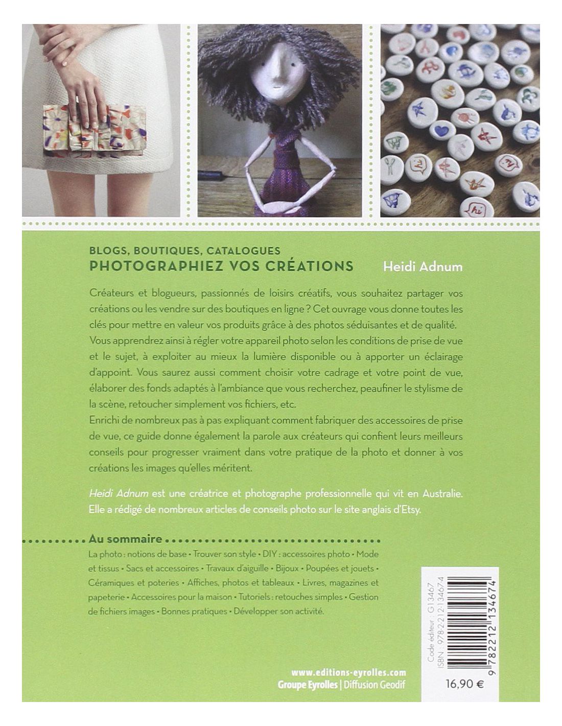 Photographiez vos créations (Heidi Adnum)