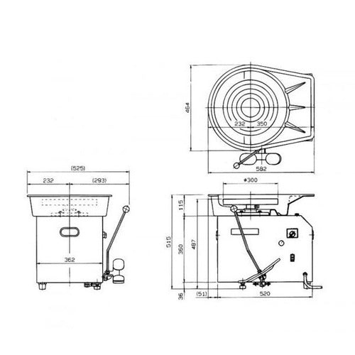 Tour Shimpo RK3D Luxus pédale fixe