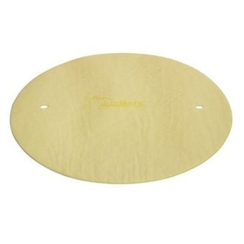 Rondeau peau de chamois jaune Ø35cm