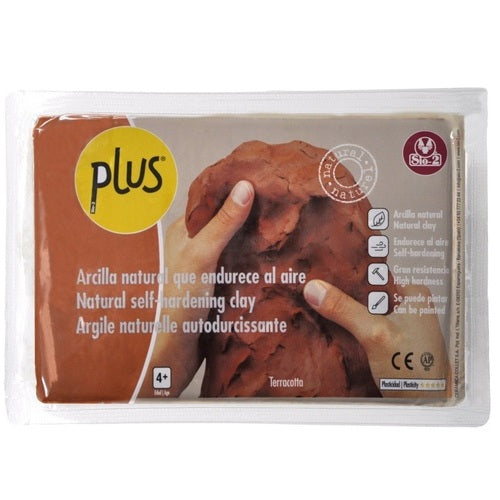 Argile naturelle autodurcissante SIO2 rouge