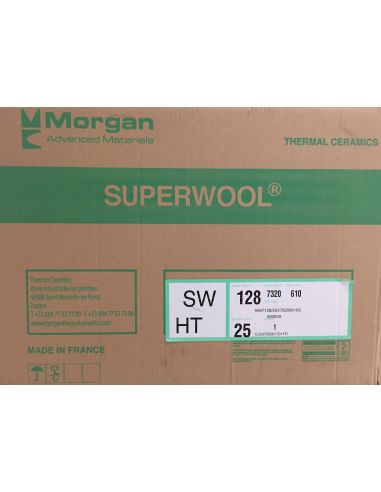 Fibre BIO superwoolblanket 1300° Epaisseur 25mm - vendu au mètre