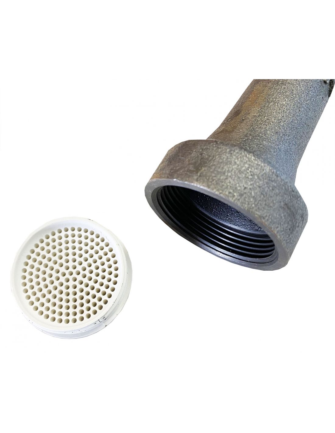 Tête de brûleur en porcelaine pour brûleur Rakuvaria