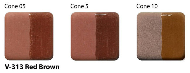 Engobe Amaco Velvet - Brun Rouge - V313