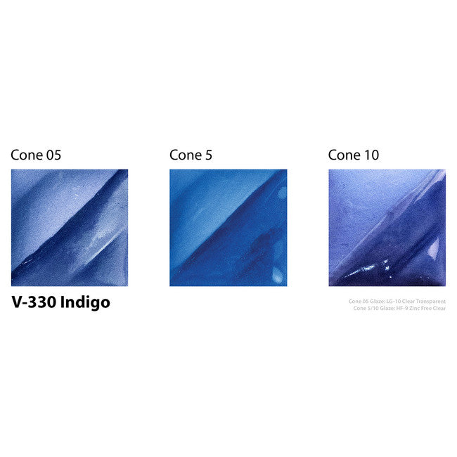 Engobe Amaco Velvet - Bleu Indigo - V330