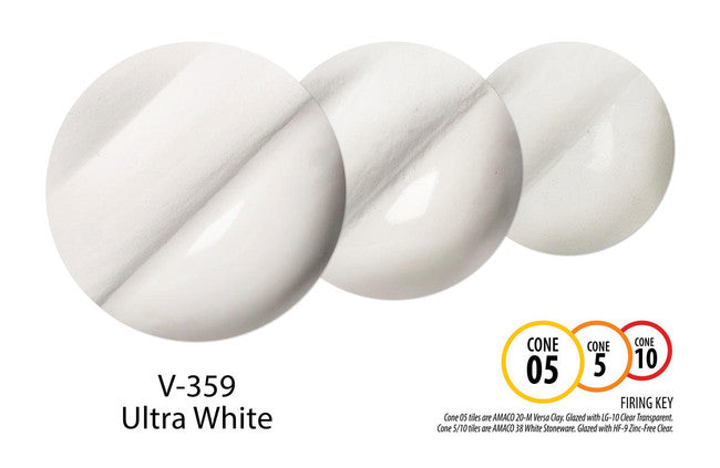 Engobe Amaco Velvet - Ultra Blanc - V359