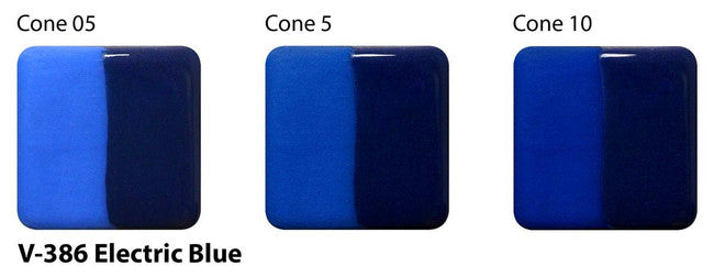 Engobe Amaco Velvet - Bleu Electrique - V386