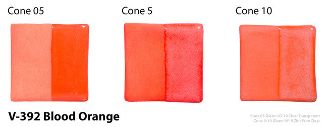 Engobe Amaco Velvet - Orange Sanguine - V392