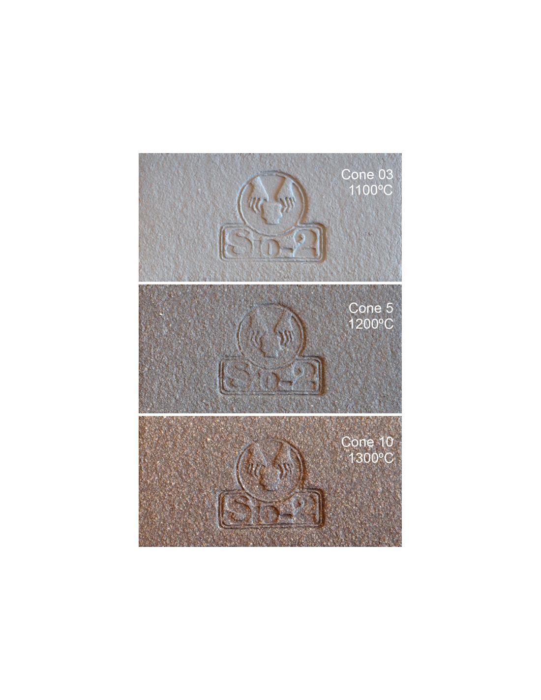 Grès gris ZUMAIA SIO2 Chamotte 0 à 0.5mm