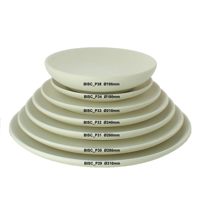 Biscuit de faïence - assiette coupe creuse Ø19.5CM  P38