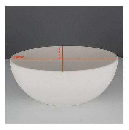 Biscuit de faïence - Coupelle Ø160MM H63MM P50