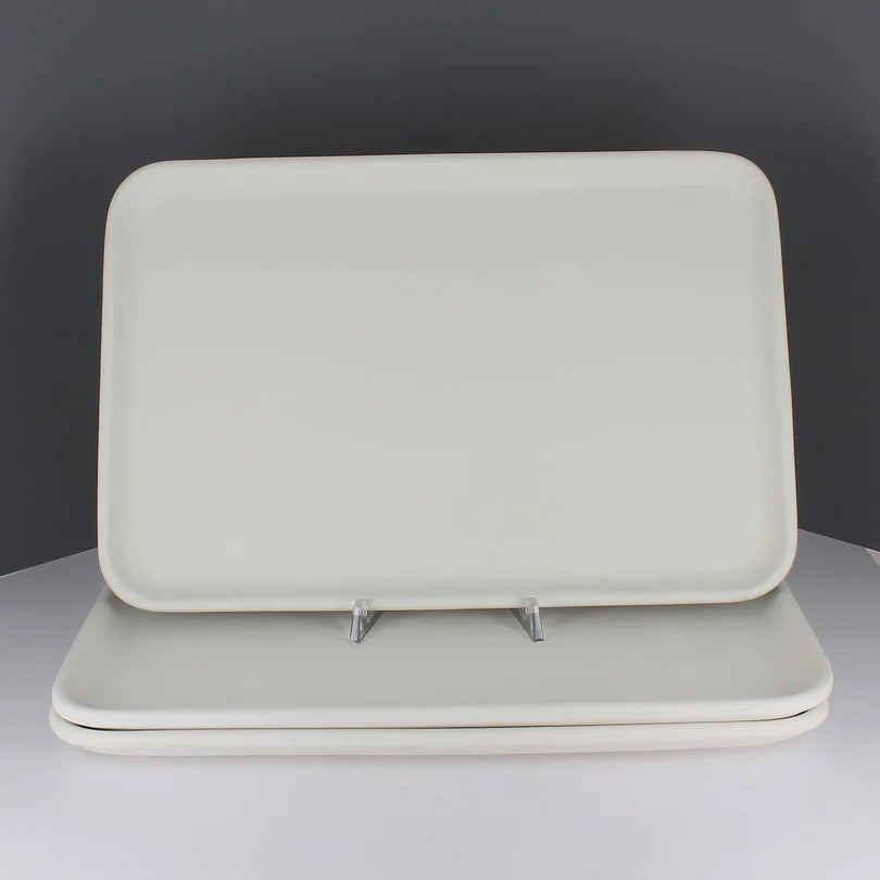 Biscuit de faïence - Plateau 35X27CM