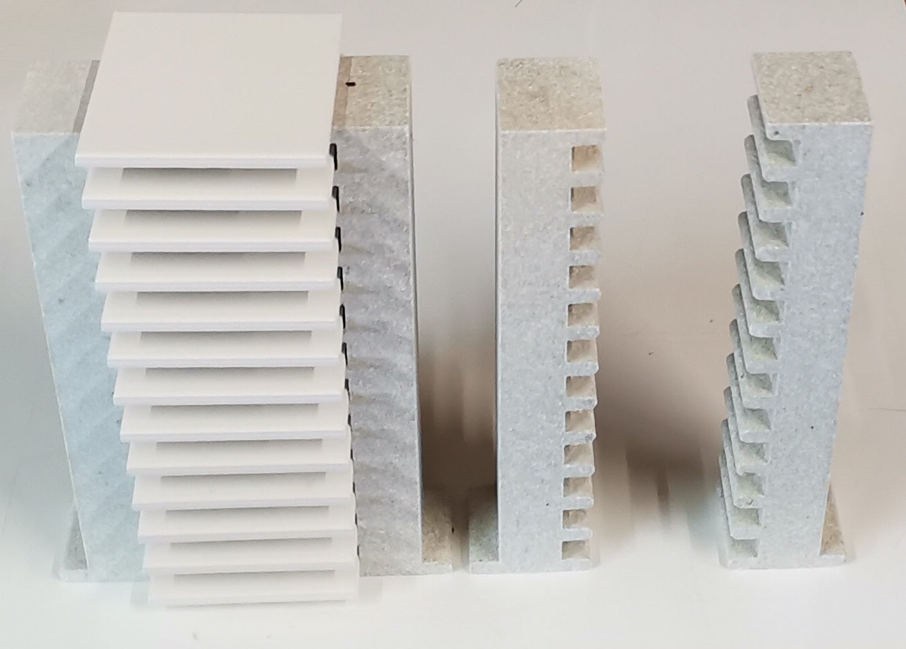Echelle simple pour carreaux