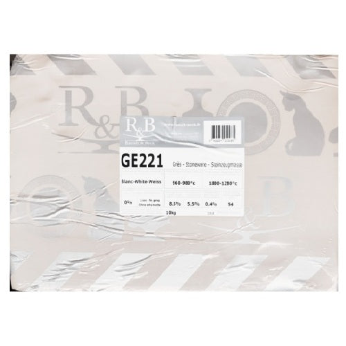 Grès blanc lisse Raoult & Beck GE221