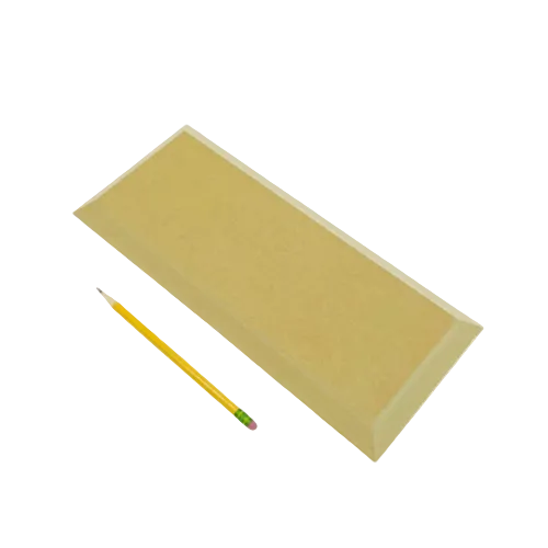 Moule bois rectangle 15.2 X 35.6cm