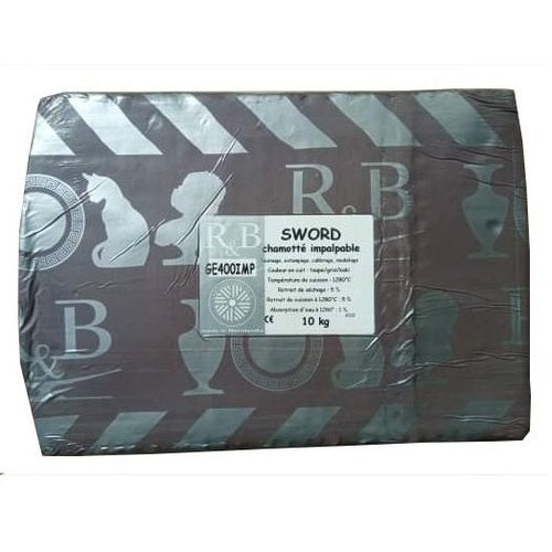 Grès gris Sword Raoult & Beck GE400IMP chamotte 0 à 0.125mm