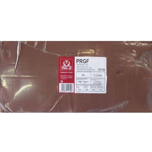 Grès roux PRGF SIO2 Chamotte 0 à 0.5mm
