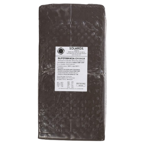 Grès noir SUPERMANGA Chamotte 0 à 0.5mm