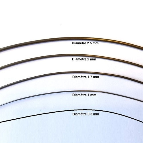 Fil de résistance kanthal 0.5mm (le mètre)