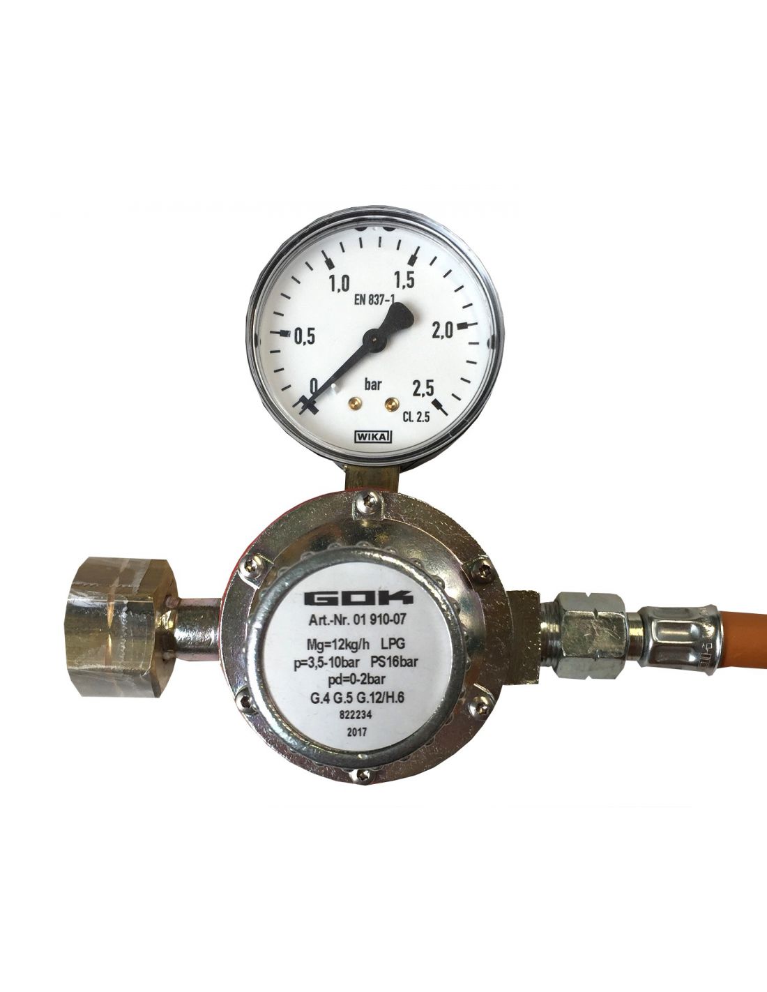 Kit brûleur raku Rohde + manodetendeur 30kw