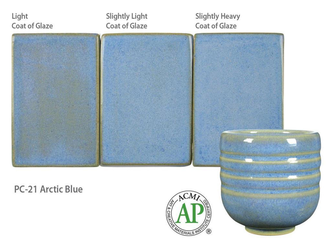Email grès Potter's Choice Artic Blue - PC21 - 472ML