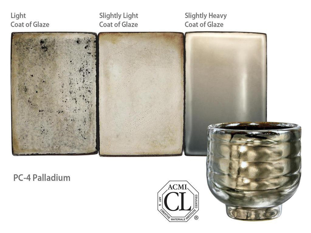 Email grès Potter's Choice Palladium - PC4 - 472ML
