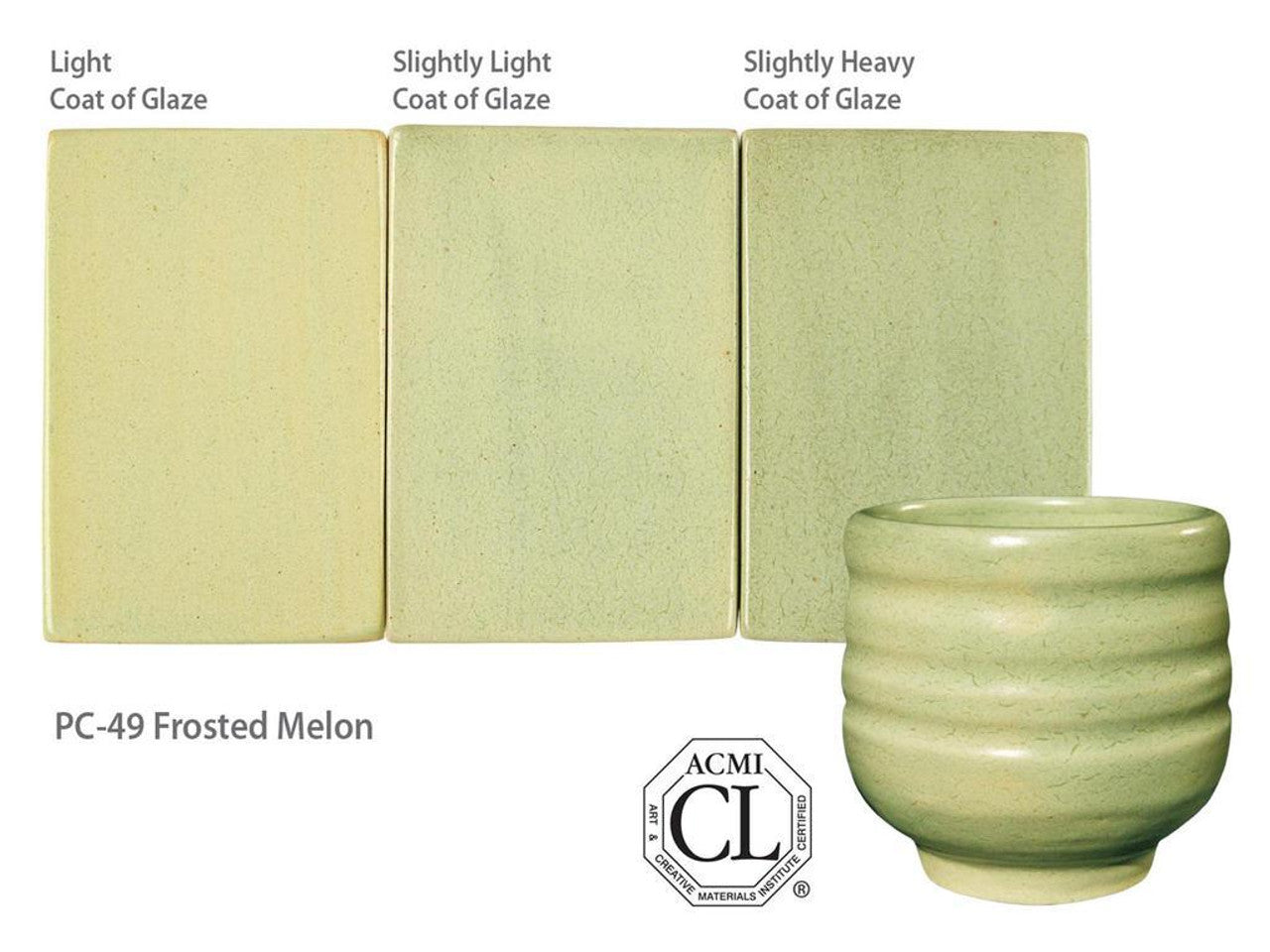Email grès Potter's Choice Frosted Melon - PC49 - 472ML