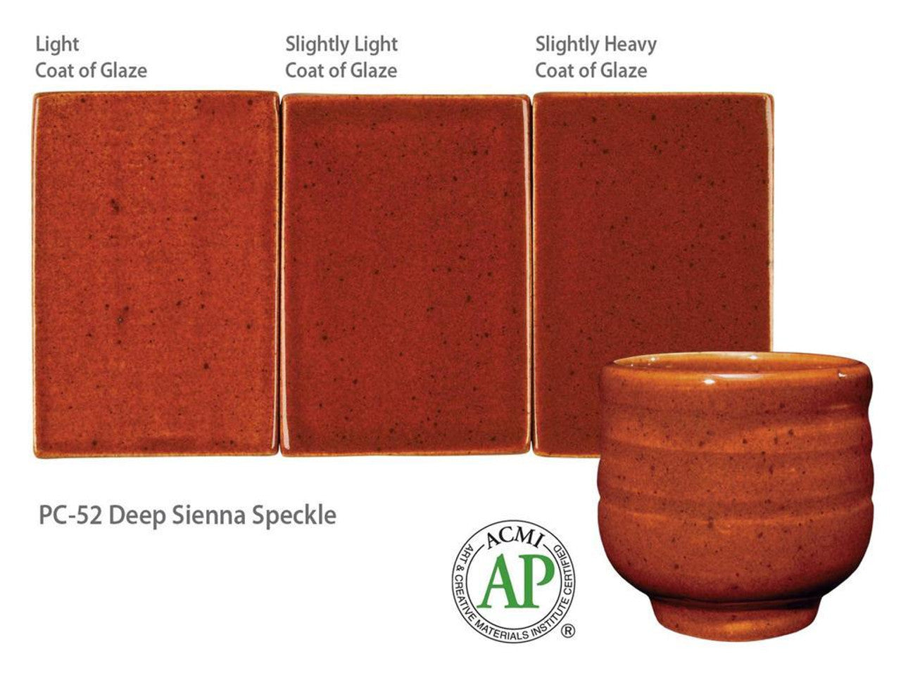 Email grès Potter's Choice Deep Sienna - PC52 - 472ML