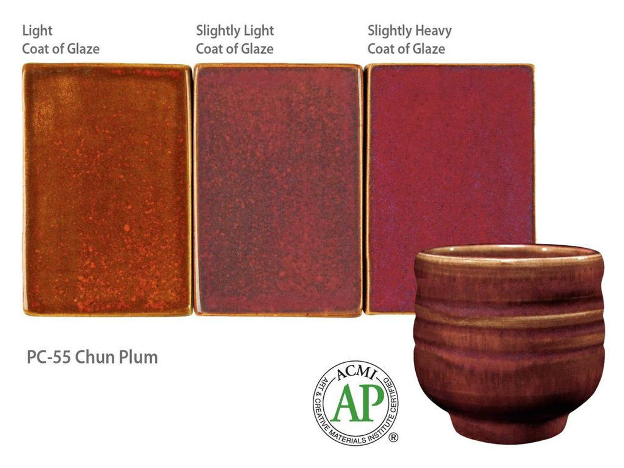 Email grès Potter's Choice Chun Plum - PC55 - 472ML